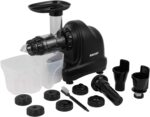 BioChef Axis Kaltpress-Entsafter – horizontaler Kauextraktor für Weizengras, Obst und Gemüse mit 20 Jahren BioChef-Garantie (schwarz) – Bild 2