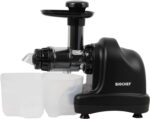 BioChef Axis Kaltpress-Entsafter – horizontaler Kauextraktor für Weizengras, Obst und Gemüse mit 20 Jahren BioChef-Garantie (schwarz) – Bild 3
