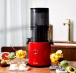 Hurom H300 Vertikaler Entsafter – All-in-One-Multischnecke, Mega-Trichter, BPA-frei… (Rot) – Bild 5