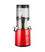 Hurom H300 Vertikaler Entsafter – All-in-One-Multischnecke, Mega-Trichter, BPA-frei… (Rot) – Bild 4