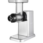 HUROM | Entsafter | Obst- und Gemüsesaftextraktor | GI-SBE08 | Chef-GI | 4 in 1 | Frische Nudelmaschine | mit Garantie | 500ml | 150 Watt | BPA-frei | Silber