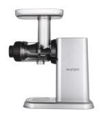 HUROM | Entsafter | Obst- und Gemüsesaftextraktor | GI-SBE08 | Chef-GI | 4 in 1 | Frische Nudelmaschine | mit Garantie | 500ml | 150 Watt | BPA-frei | Silber – Bild 2